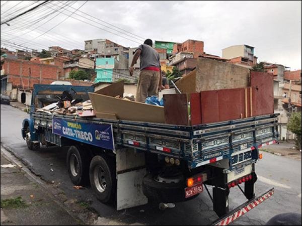 Cata-Treco atende bairros de Caieiras nesta semana